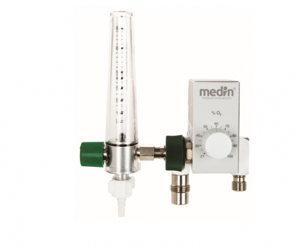 Easy gas blender for O2 and Air